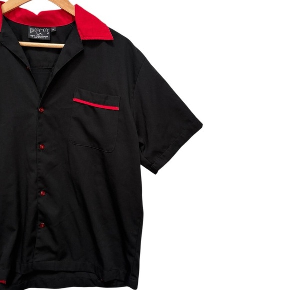 Daddy-O's Lucky Devils Casino Button Down Shirt Size Medium - Picture 4 of 8